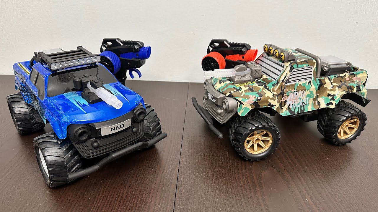 Jada Battle Maehines Laser Combat R/C Toys Unboxing 