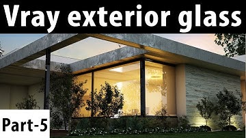Vray Exterior Glass Rendering 3ds Max Tutorial In Hindi part 5 | Career Hacks | ATUL RANKAWAT