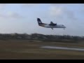 Liat Dash-8 Landing in Barbados