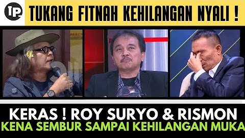 Dipermalukan ! Moment Roy Suryo dan Rismon Sianipar Kena Sembur Sujiwo Tejo, Tekait Ijazah Jokowi!