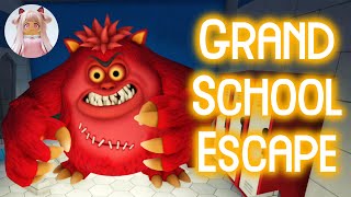 Grand School Escape - Roblox Gameplay Walkthrough No Death [4K]