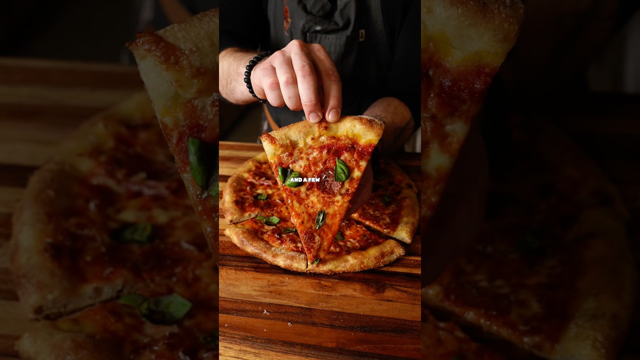 Как приготовить дома пиццу ресторанного качества 🍕