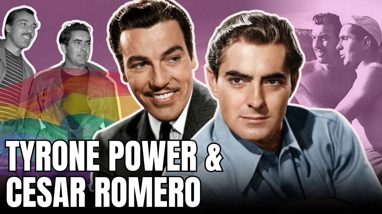 Tyrone Power & Cesar Romero – The Gay Couple Behind Hollywood’s Secret Parties