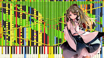 [Black MIDI] Synthesia – Touhou 10 - The Primal Scene of Japan the Girl Saw 170,000 ~ ScubDomino