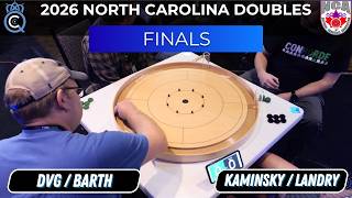 North Carolina State Crokinole Championship 2026 Finals Van Gammeren Barth VS Kaminsky Landry