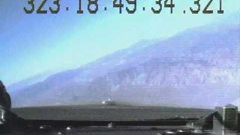 F/A-18 AAW Performs High-Speed Rolls Over the Mojave Desert