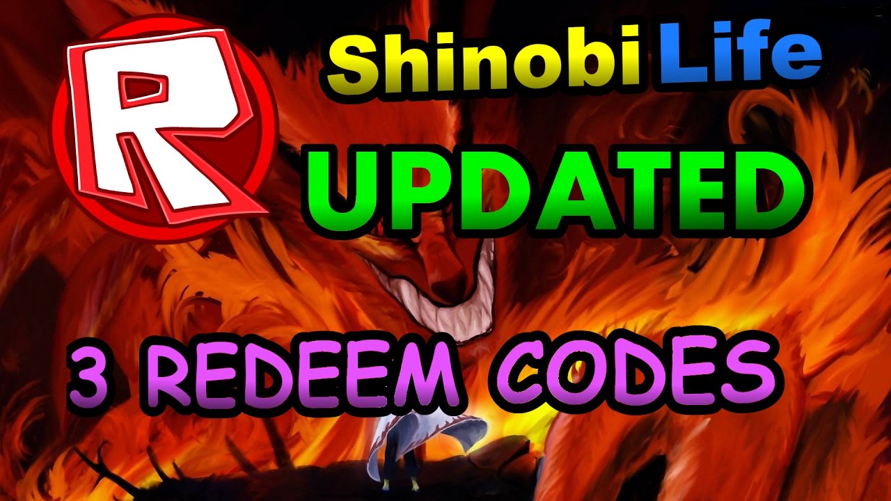 Shinobi life codes 2019 list