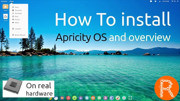 How To install Apricity OS and overview |  a modern operating system for the cloud generation