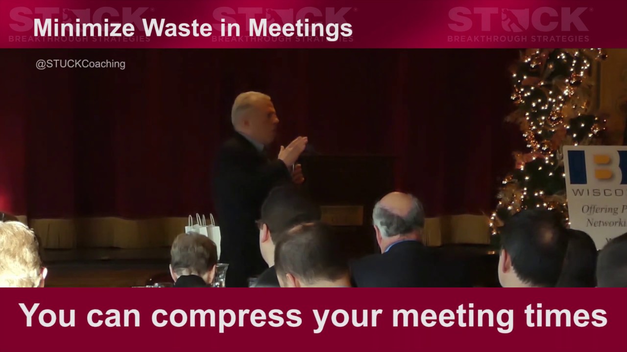 Minimize Waste in Meetings - Paul Schulls - YouTube