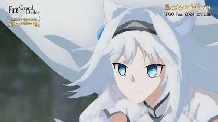 Fate/Grand Order Explore Movie 2024 "Food & Adventure" short preview