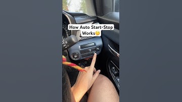 How Auto Start-Stop Works in New Cars🤔