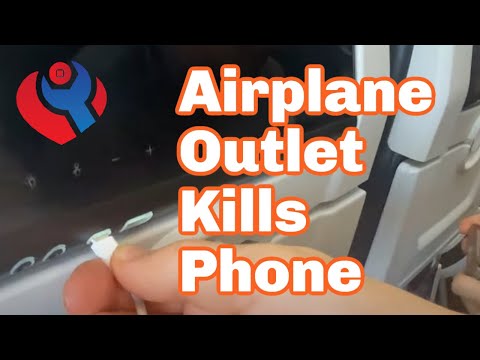 Airplane Outlets Can Kill Your Phone (Data Recovery Case)