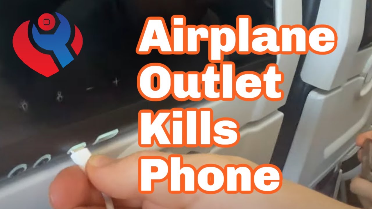 Розетки в самолете могут убить ваш телефон (кейс для восстановления данных)