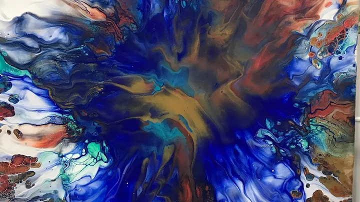 (250) Dutch Pour Technique Acrylic Pouring, Blowin...