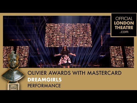 Amber Riley performs Dream Girls And I Am Telling You I&#039;m Not Going - Olivier Awards with Mastercard