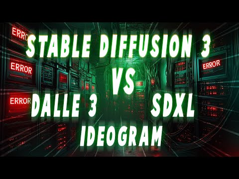 Видео: Stable Diffusion 3 - тесты нейросети, обзор и сравнение с Dalle 3, SDXL, Ideogram