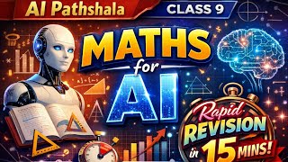 Maths for AI- Statistics and Probability ( Rapid Revision ). AI Pathshala-Class 9th 