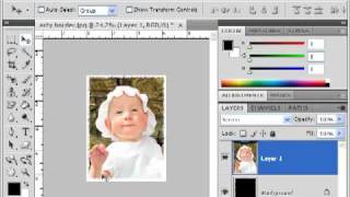 Add an arty border to your images