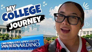 My College Journey Starts Today! | First Day of CSUSB Summer Bridge 💙📚