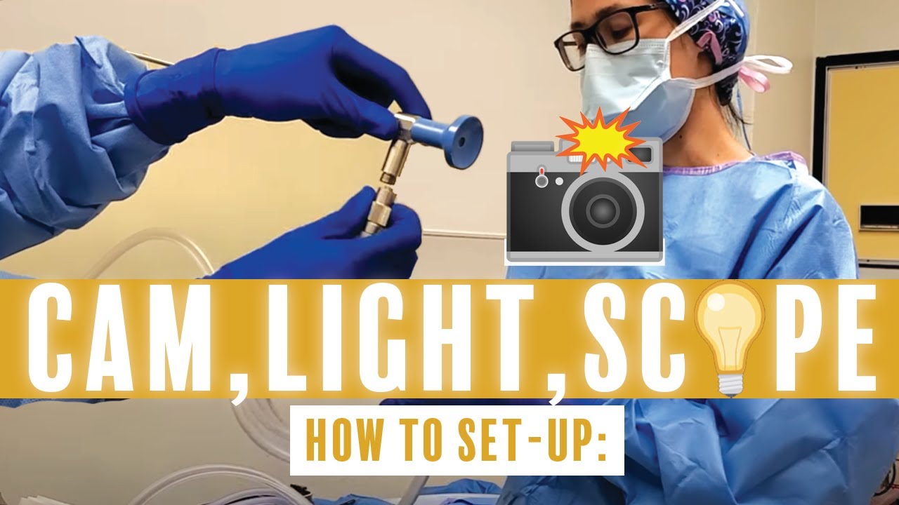HOW TO: SET UP CAMERA, LIGHT CHORD, SCOPE, GREY CHORD, ETC.