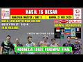 Hasil 16 Besar Malaysia Master 2026 Hari Ini ~ BOBBY/MELATI KALAH ~ JOJO MENANG