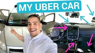 INSIDE MY UBER & LYFT CAR (Cleaning, Accessories, Layout)