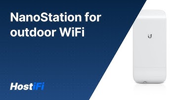 How to use a NanoStation as an outdoor WiFi AP