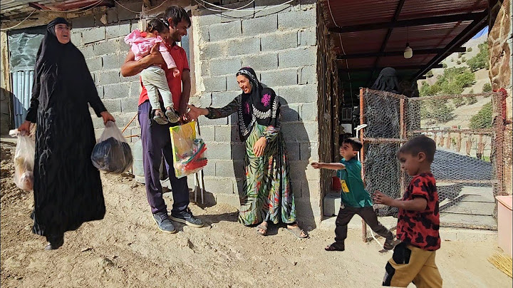 Babak returns from the tribal area and meets with his relatives and family