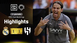 INZAGHI ferma XABI ALONSO, BOUNOU decisivo | Real Madrid-Al Hilal 1-1 | FIFA CWC | DAZN Highlights