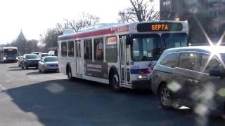 SEPTA BUSES: 2 NEW FLYER'S 5731 & 5854