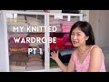 My knitted wardrobe  sneak peak pt 1  25 pieces of summer tops pinks and whites