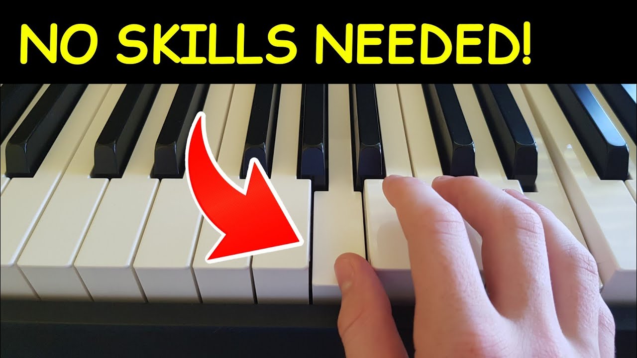 How to FAKE piano SKILLS - YouTube