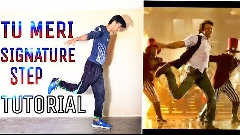 Tu meri song hrithik roshan | signature dance step | tutorial | by abhishek verma