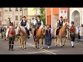 🐴 Haflinger Festumzug in Meran, Südtirol am Ostermontag 2022