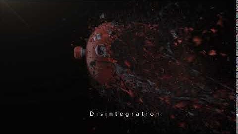 disintegration Effect in maya