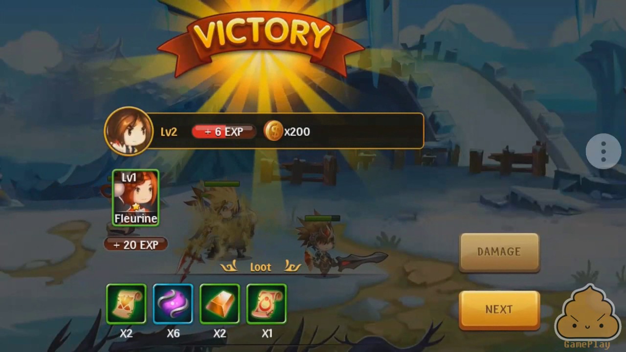 Brave Cross - Android - Gameplay