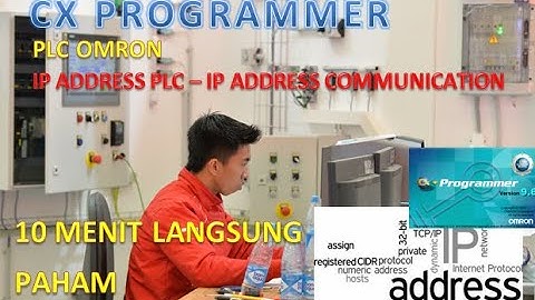 Cara setting IP ADDRESS Plc Omron Cara setting IP address CX PROGRAMMER PLC OMRON