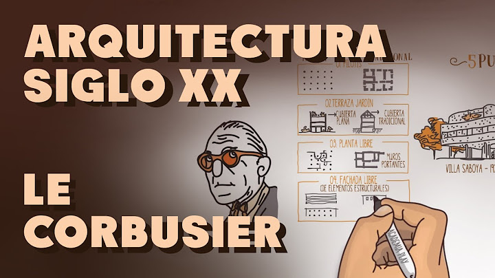 5 puntos para una Nueva Arquitectura - Le Corbusier
