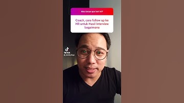 Cara follow up HR untuk hasil interview?