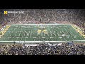 "Room Where It Happens" (HC) - Michigan vs Indiana - Nov 6, 2021 - Michigan Marching Band