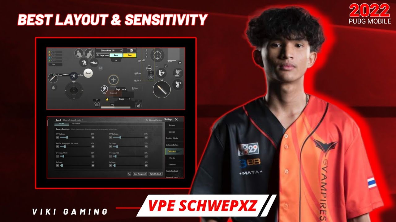 BEST SENSITIVITY PUBG MOBILE 2.2 !! NEW SENSITIVITY AND LAYOUT VPE SCHWEPXZ 4 FINGER CLAW