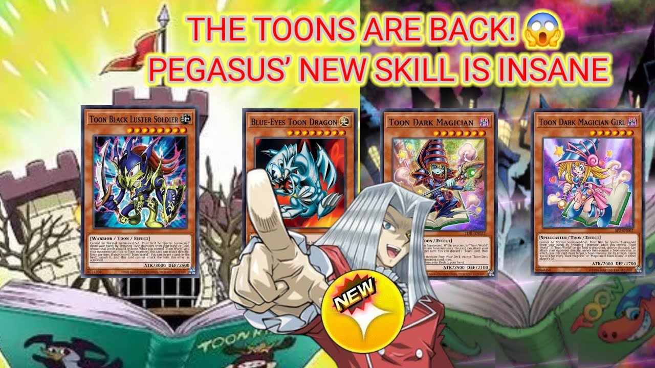 🔥 NEW TOON SKILL + TOON DECK = META BREAKER?! 👀🔥🔥 新トゥーン