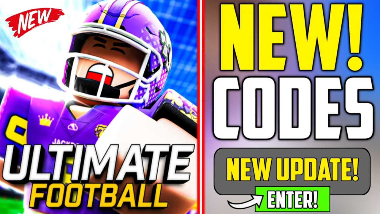 NEW* ALL WORKING ULTIMATE FOOTBALL CODES IN SEPTEMBER 2023 - ROBLOX  ULTIMATE FOOTBALL CODES 