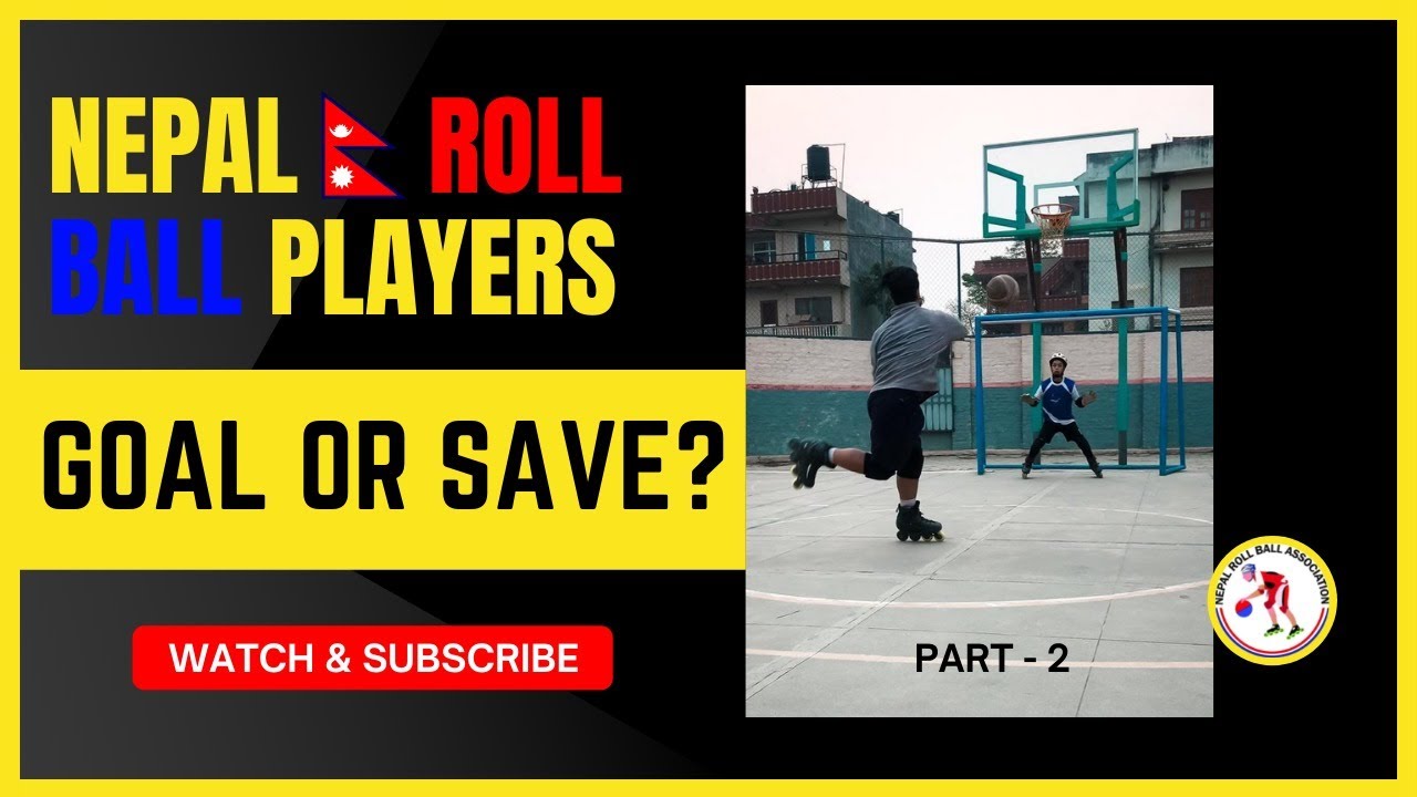 Nepal's Best Penalty Shot Training Part 2 - Roll Ball