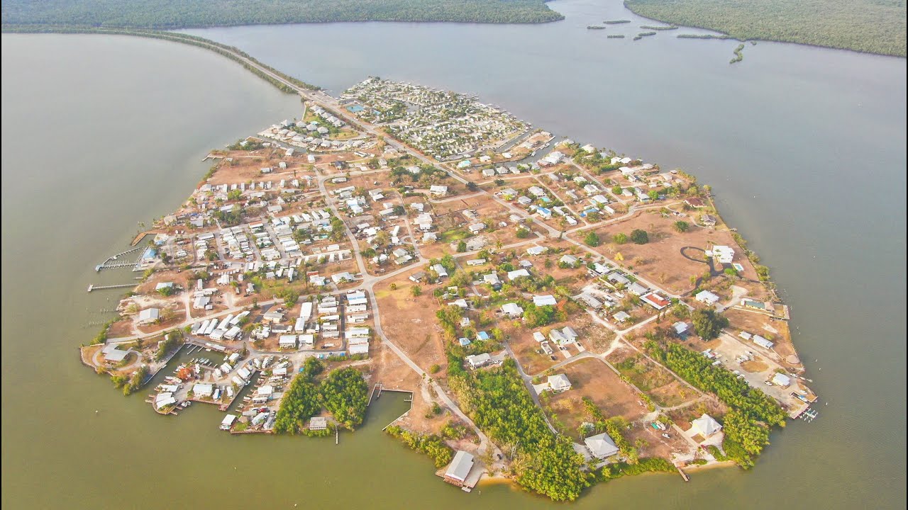 Chokoloskee Florida Everglades by Drone 4K YouTube