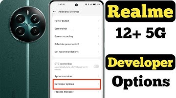 How to enable Developer Options on Realme 12 Plus 5G || Realme 12 Plus 5G developer options ||