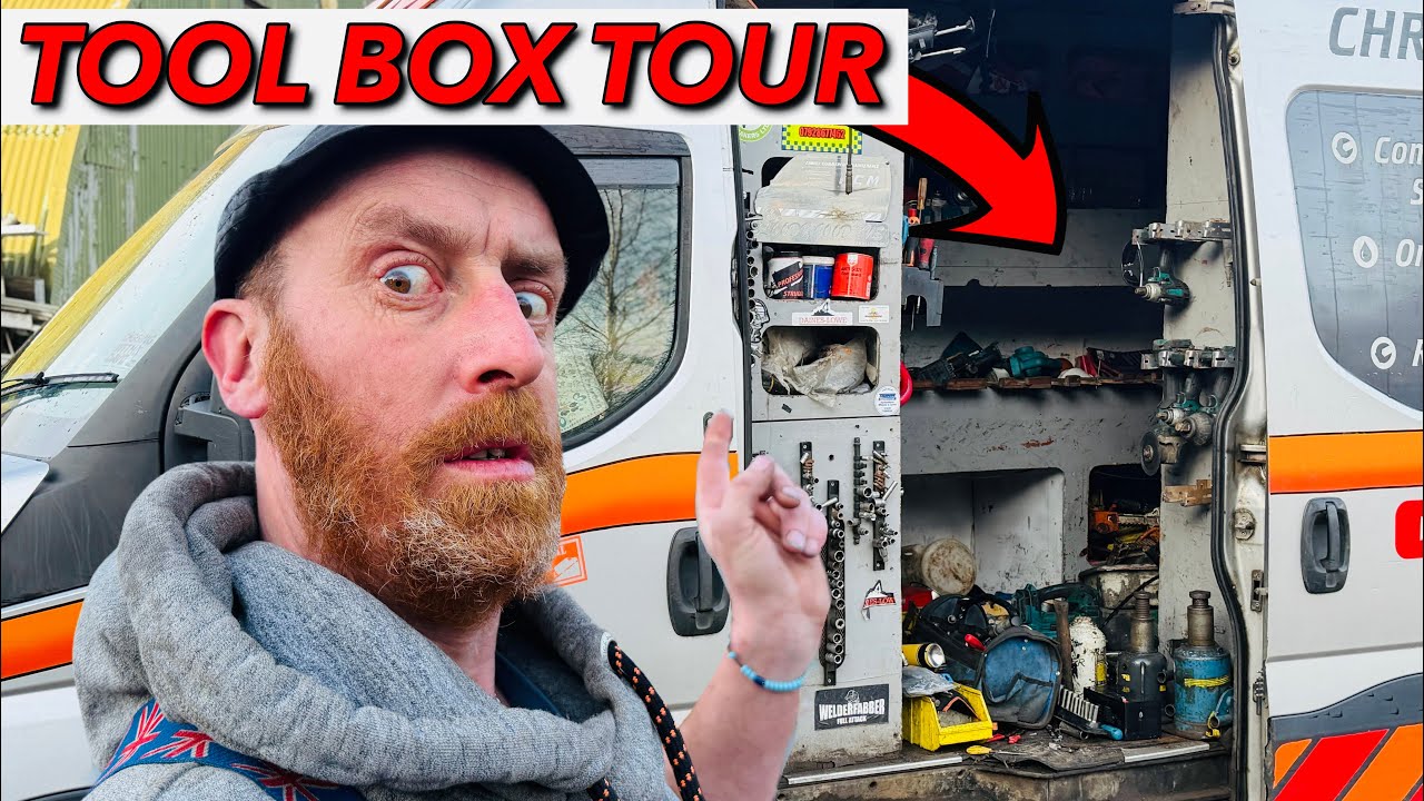 MISFIRE! crapy TOOL BOX tour, new tool PURCHASES! a week on the road……