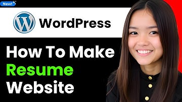 How to Make a Resume Website with Wordpress 2026 (Step By Step)
