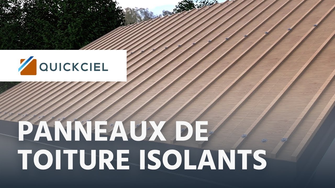 Panneaux de toiture ITE ► Quickciel Cosyk