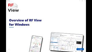 RF View Desktop — S-Parameter Plot, Smith Chart, VNA Control & Circuit Simulator | Windows App screenshot 5